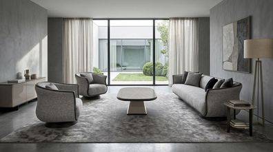 Wohnzimmer Set Sofa Couchtisch Modern Komfortabel Robust Stabil