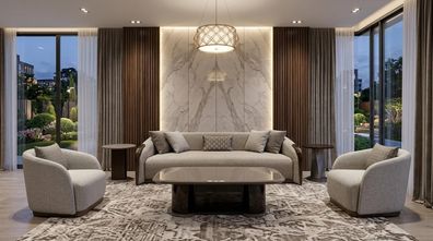 Wohnzimmer Set Sofa Couchtisch Beistelltisch Modern Komfortabel