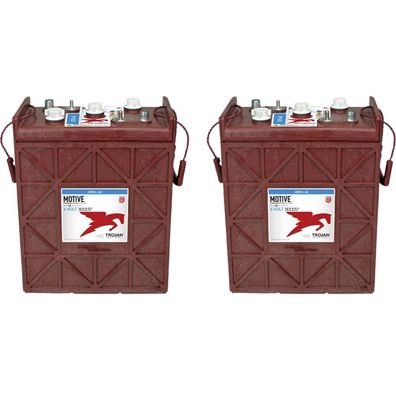 2x Traktionsbatterie Trojan J305H-AC 6V 360Ah Deep Cycle DT-Anschluss