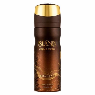 Khadlaj Island Vanilla Dunes Körperspray 200 ml ( nisex)
