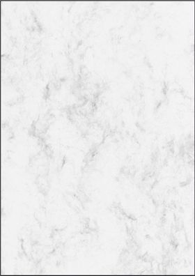 SIGEL Marmorpapier Grau DIN A4 90 g 25 Blatt