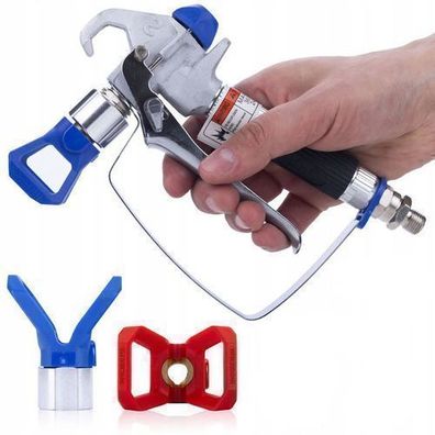 Rosfix Farbspritzpistole PM-RUS01 – 248 bar, 1/4" Anschluss | mit Düsenschutz