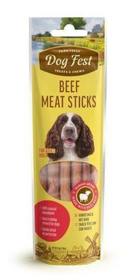 Dog Fest Hundesnack Meat Sticks Beef 45 g