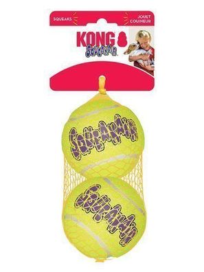 KONG SqueakAir Ball (2er-Pack) L – Tennisbälle