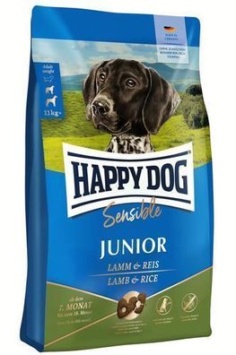 Happy Dog Sensible Junior Lamm & Reis 10kg