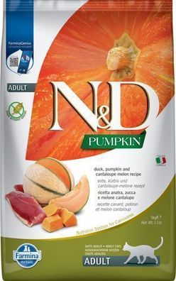 Farmina N&D; Cat Pumpkin Duck & Cantaloupe Adult 5 kg