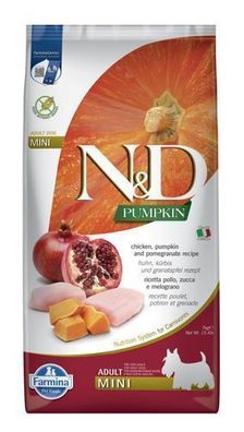 Farmina N&D; Dog Pumpkin Chicken & Pomegranate Adult Mini 7 kg