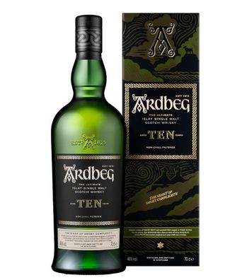 Ardbeg Ten 10 Jahre Whisky (46 % Vol., 0,7 Liter)