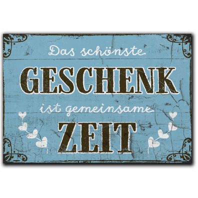 LANOLU Fotomagnet Gemeinsame Zeit - 8x5,5 cm