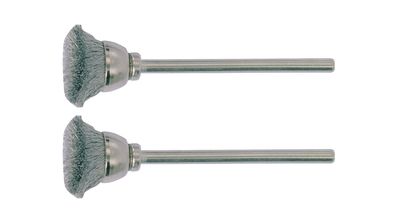 Proxxon Pinselbürste Edelstahl, Schaft Ø 2,35 mm, 2 x Ø 13,0 mm