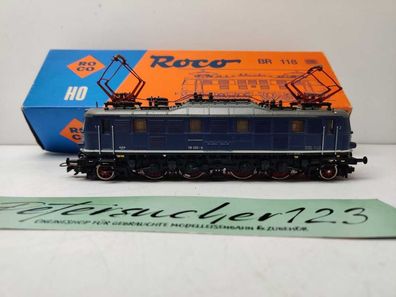 Roco H0 DC 04141 B / klassische Altbau-Elektrolokomotive / BR118 / DB / ANALOG / OVP
