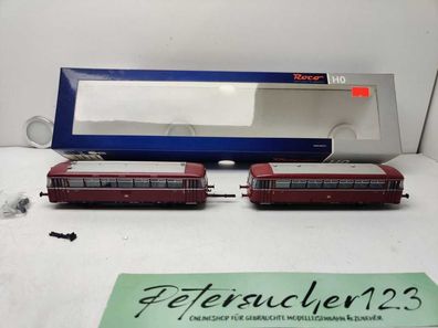 Roco H0 DC 63077 / Schienenbus VT/VS98 / Rot / DB / ANALOG / DSS / OVP