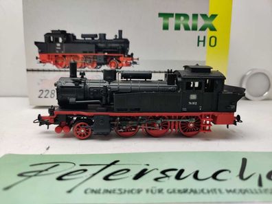 Trix H0 DC 22854 / Personenzug-Tenderlokomotive BR74 912 / DB / ANALOG / DSS / OVP