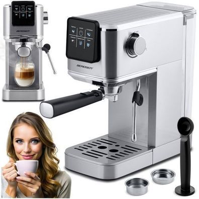 Berdsen BD-770 20-Bar-Espressomaschine, silber