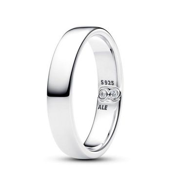 Ring 54 - Silber - Gravierbarer Bandring