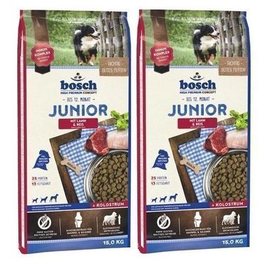 2 * Bosch Lamm & Reis Junior 15 kg