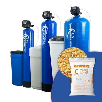 FECR Universal Eisenfilteranlage für Brunnenwasser mit ECOMIX C und CLACK WS1CI bis 5