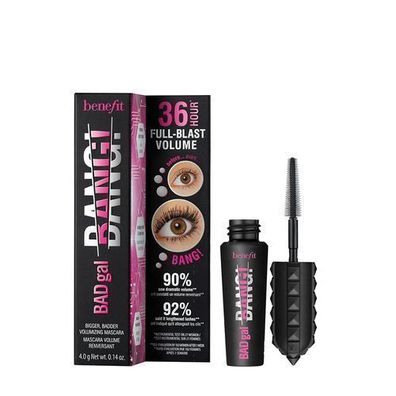 Benefit BadGal Bang! Mini Volumen-Mascara Schwarz 4g - Premium Wimperntusche für