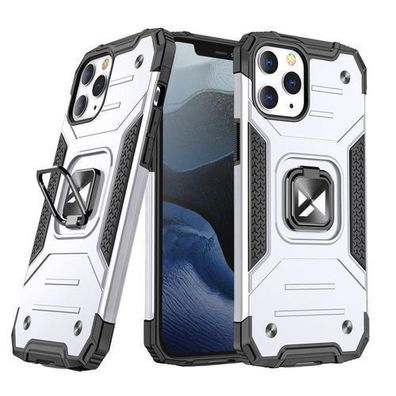 Wozinsky Ring Armor Schutzhülle iPhone 14 Pro Robust mit Magnetischer Ständer Si