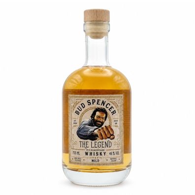 Bud Spencer The Legend MILD Whisky, 46% Vol. 0,7 l