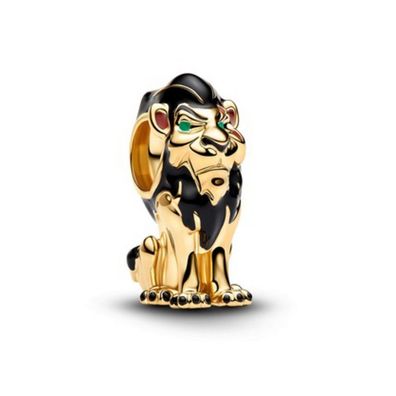 Bead - Vergoldet - Disney Villains Scar Charm