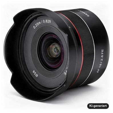 Samyang AF 18mm F2.8 FE Ultraweitwinkel-Objektiv für Sony E-Mount, Vollformat, S