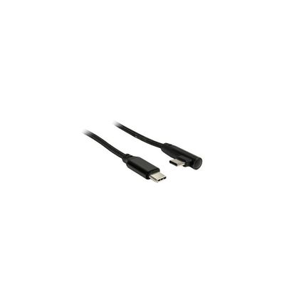 Inter-Tech Inter-Tech Kabel Type C auf Type C 90° 1m schwarz