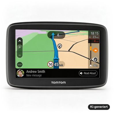 TomTom GO Basic 5 Zoll Navigationsgerät PKW mit Wi-Fi-Updates, TomTom Traffic un