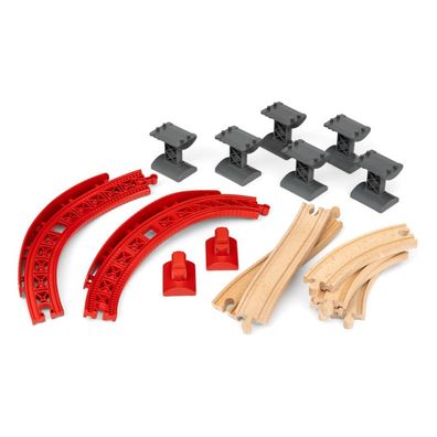 Ravensburger BRIO 63399500 BRIO Schienenpaket Berg und Tal