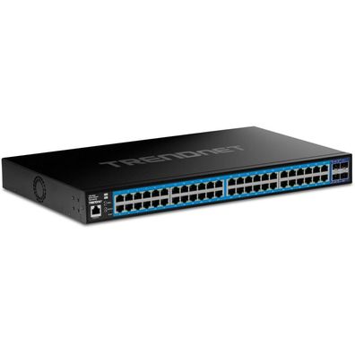 TRENDnet 52-port Gigabit Web Smart Switch with 10G SFP