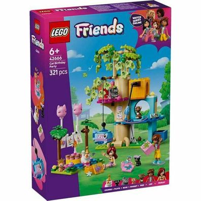 42666 Lego 42666 Friends Katzengeburtstagsparty & Baumhaus