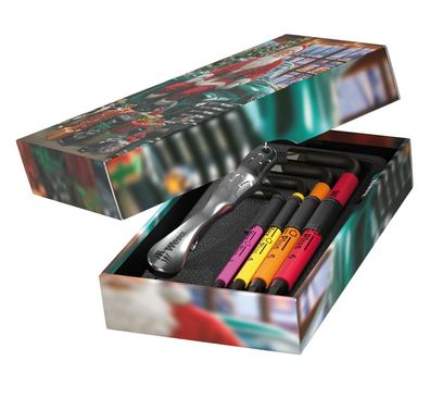 Wera Tool-Card Hex-Plus Christmas 2026 Winkelschlüssel Set mit Flaschenöffner 6-tlg