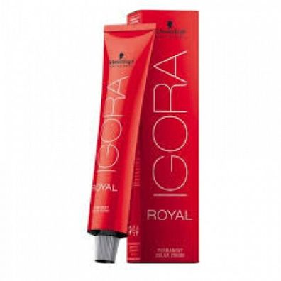 Igora Royal Permanentes Haarfärbemittel 1-1 Blau Schwarz 60 ml