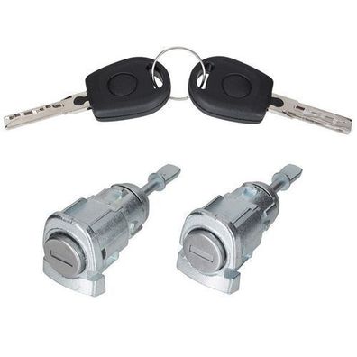 Skoda Fabia I 99-08 Türschlosseinsätze vorne links + rechts, 2 Stück. KPL