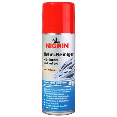 Nigrin Bike Helm-Reiniger Visier-Reiniger Spray Polster-Reiniger Motorrad-Helm