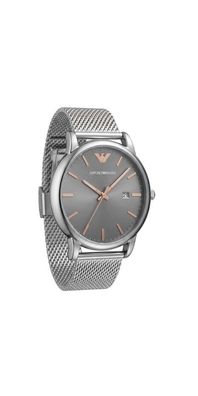 AR11272 Emporio Armani Luigi Herrenuhr Edelstahl Silber Schwarz