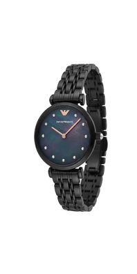 AR11268 Emporio Armani Gianni T-Bar Damenuhr Perlmuttzifferblatt