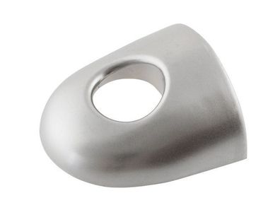 Nissan Primera P12 01-07 Außentürgriffabdeckung SILBER MIT LOCH
