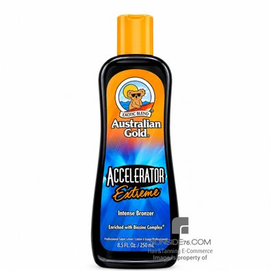 Australian Gold/ Accelerator Extreme 250ml/ Solariumkosmetik/ Bräunungslotion