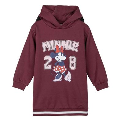 Disney Minnie Mouse Langarm Kleid für Kinder aus Baumwollmix - Größe: 7