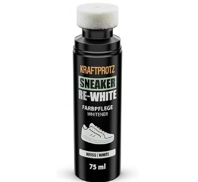 ARKA Kraftprotz Sneaker Re-White 75 ml - Schuhreiniger Schuhpflege Whitener Schuhf