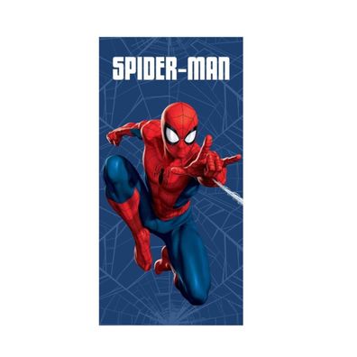 Marvel Spider-Man Strandtuch 70 × 140 cm aus Baumwolle für Strand Pool Schwimmbad
