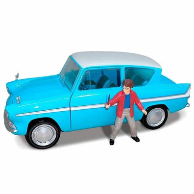 Harry Potter Ford Anglia Auto + Harry Potter Figurenset