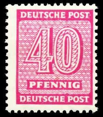 SBZ Westsachsen Nr 136Ywc postfrisch X67B26A
