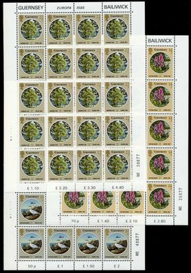 Guernsey 1986 Nr 358KB-360KB postfrisch X7D24A6