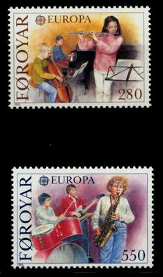FÄRÖER 1985 Nr 116-117 postfrisch X90E3AA