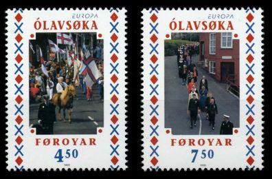 FÄRÖER 1998 Nr 338-339 postfrisch X90E362
