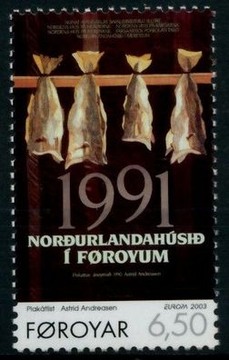 FÄRÖER 2003 Nr 448 postfrisch X90E30A