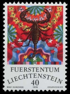 Liechtenstein 1978 Nr 713 postfrisch SB0E046