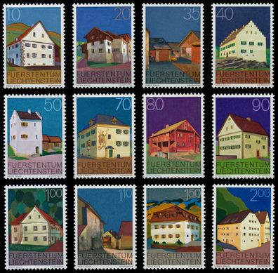 Liechtenstein 1978 Nr 694-705 postfrisch SB15F76